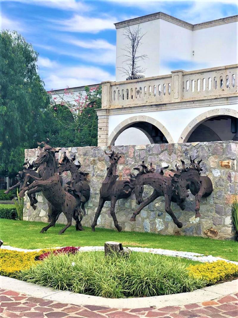 Hotel Hacienda Santa Fe Γκουαναχουάτο Εξωτερικό φωτογραφία